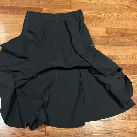 Atika vintage style Embroidered asymmetrical A line Skirt  Sz M/L - Picture 10 of 13